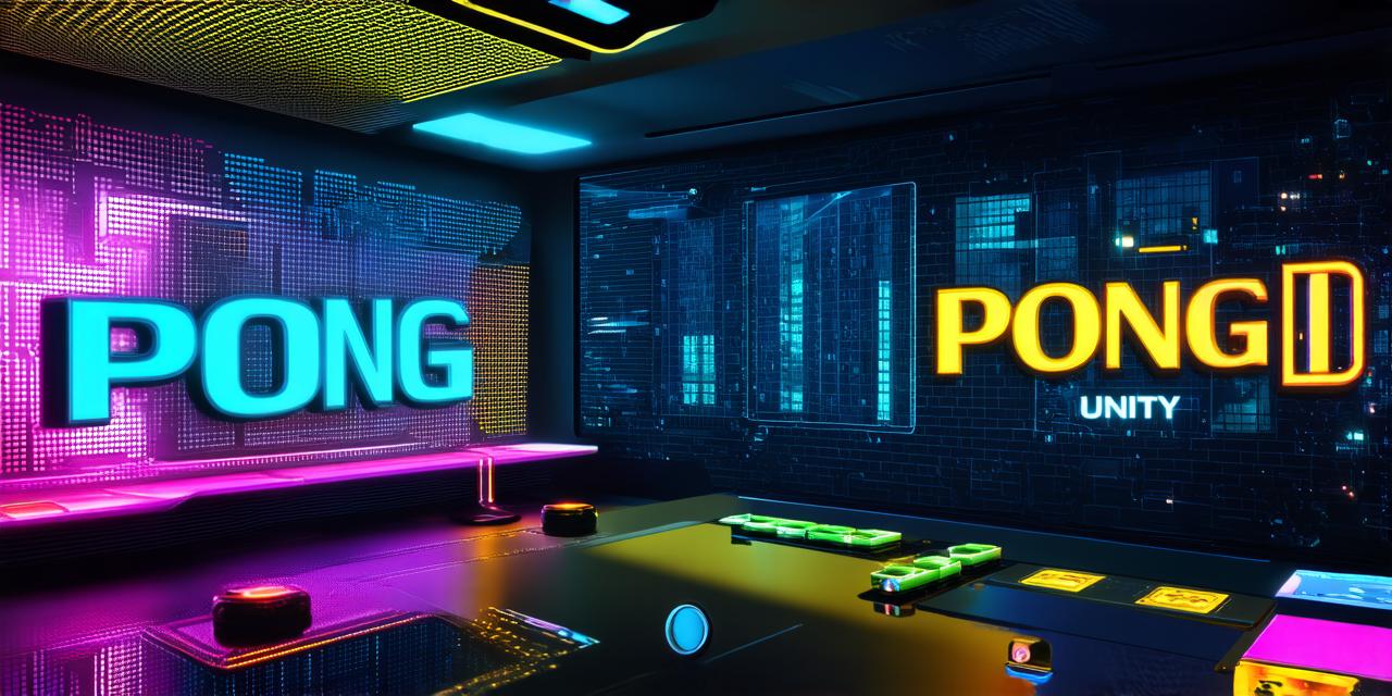 How to create Pong in Unity 3D